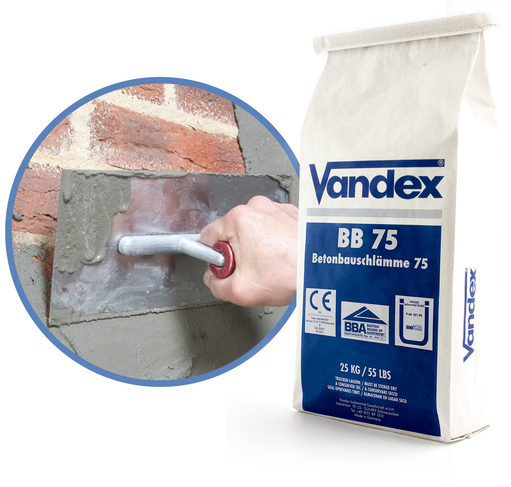 A 25kg of Vandex BB75 Tanking waterproofing slurry