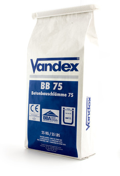 A 25kg of Vandex BB75 Tanking waterproofing slurry