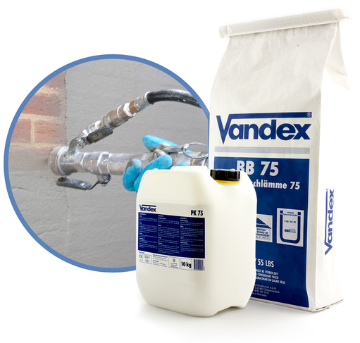 A 25kg of Vandex Super Crystalline Concrete Waterproofing