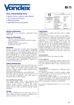 Vandex BB75 Datasheet