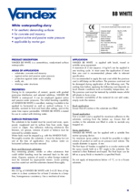 Vandex BB Datasheet