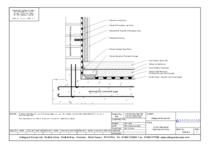 Details showing standard cavity drainage (Type C) system