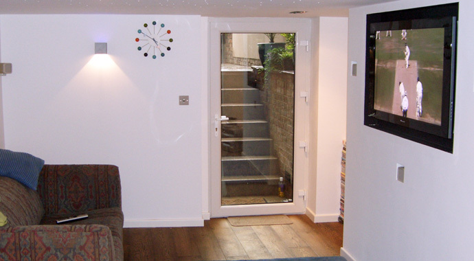 Completed Cellar Conversion